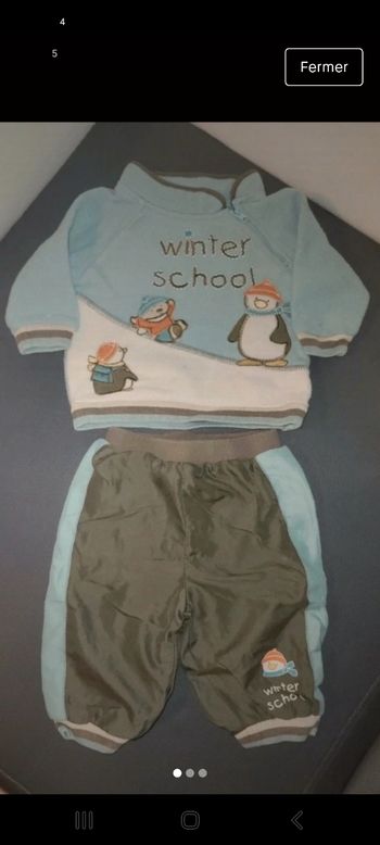 Ensemble 6 mois garçon