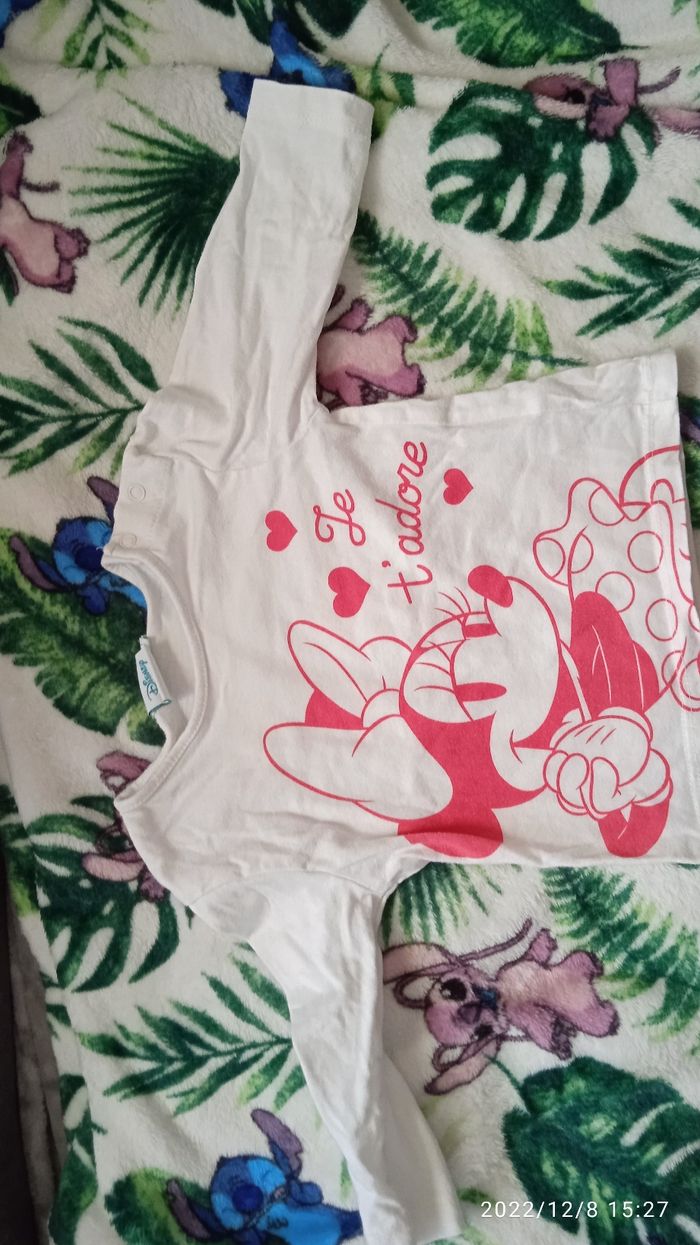 Maillot longue manche Minnie