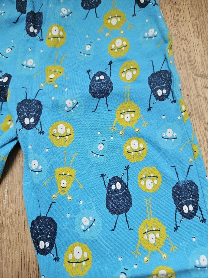 Pyjama 2 pièces en coton turquoise 5 ans Lupilu - photo numéro 9