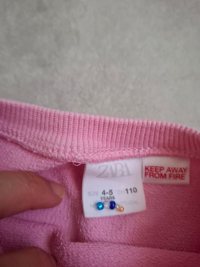 Sweat zara 4/5 ans - photo numéro 3