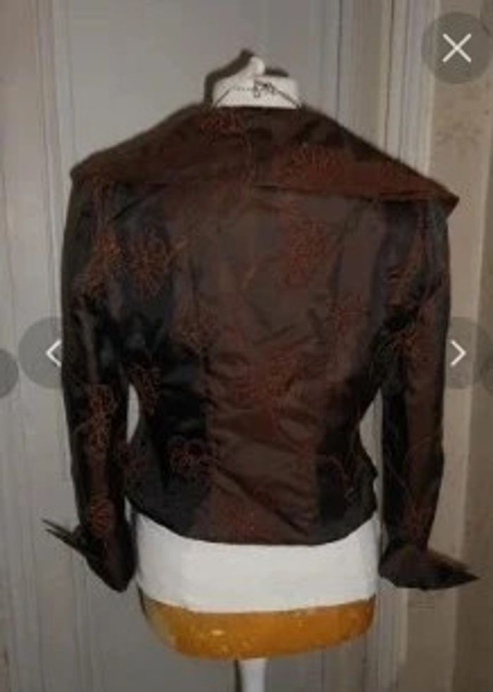 Veste de soirée neuve Claudine Elbaz t 40 - photo numéro 3