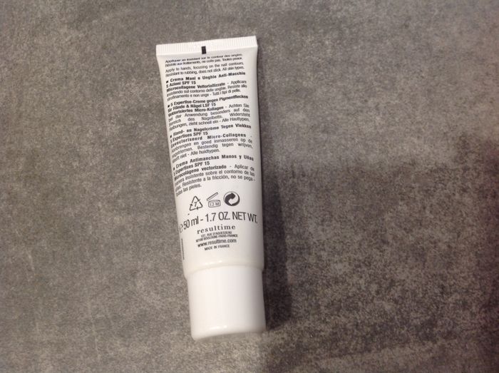 Resultime Crème Mains & Ongles Anti-Taches 5 Expertises SPF 15 - photo numéro 2