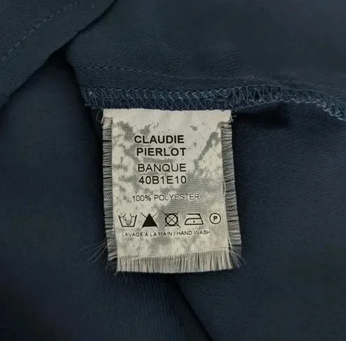 Chemisier manches longues - Claudie Pierlot - taille 1 - photo numéro 8