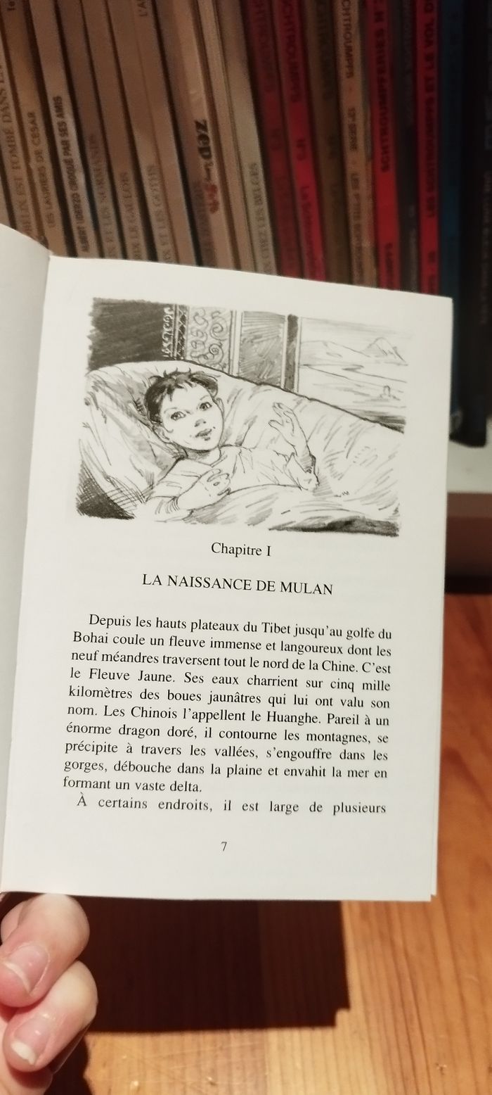 Livre vintage la légende de Mulan - photo numéro 3