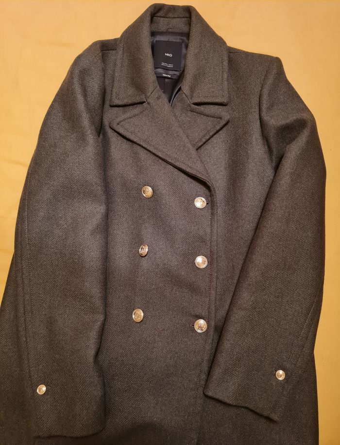 Caban femme vert kaki