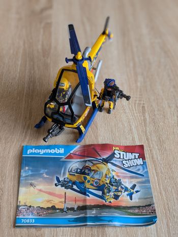 Playmobil 70833 Hélicoptère et équipe de tournage