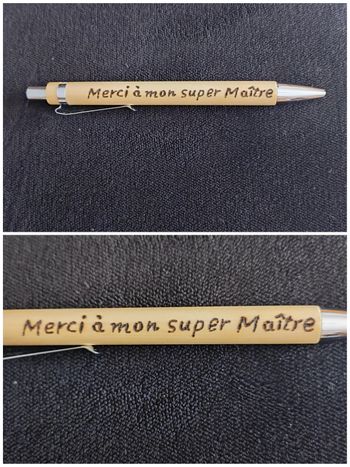 Stylo bois maître