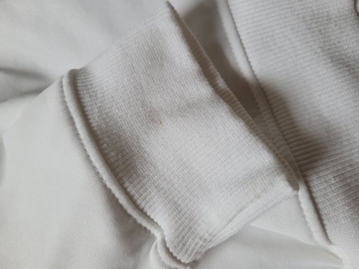 Pull blanc stone island - photo numéro 3