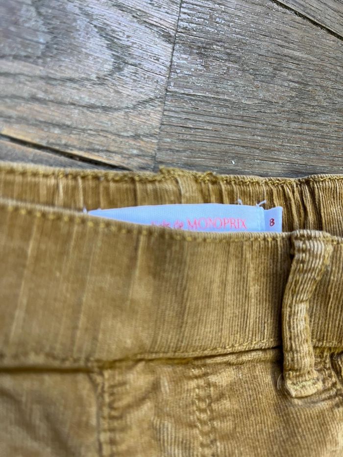 Pantalon velours Monoprix 8 ans - photo numéro 3