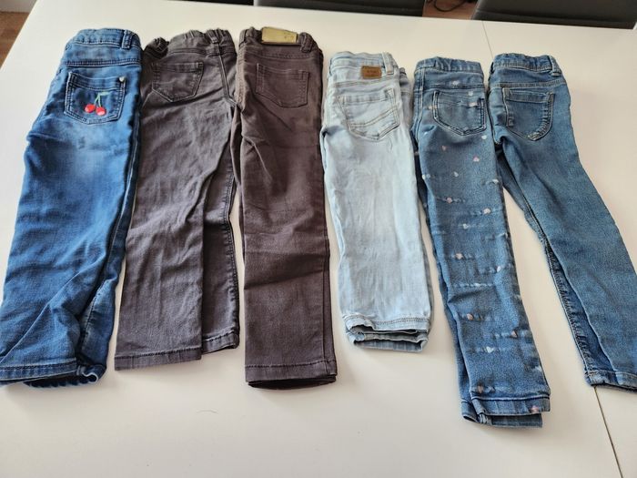 Lot de 6 jeans filles