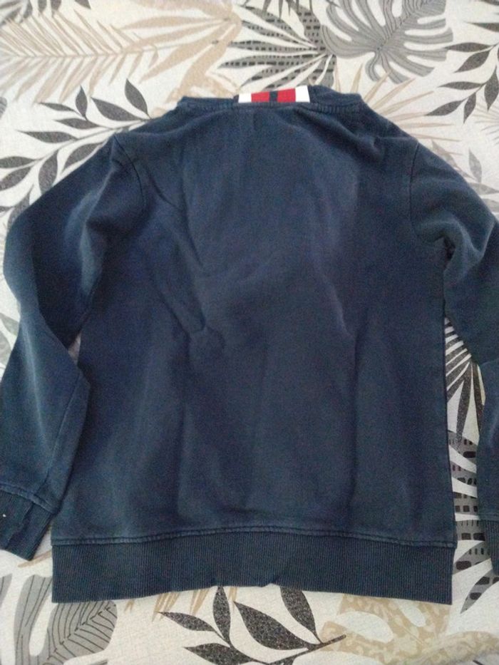 Sweat à capuche Deeluxe 74 bleu marine 12 ans - photo numéro 2