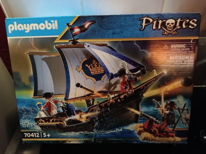 Playmobil pirates 70412 la chaloupe des soldats