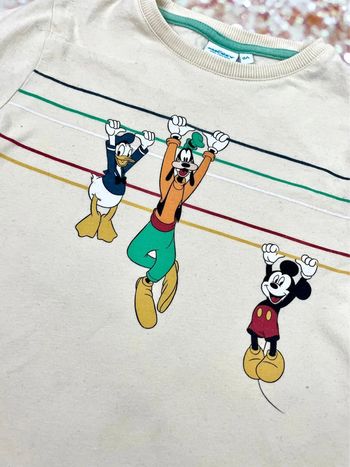 T-shirt manches longues Disney 8 ans