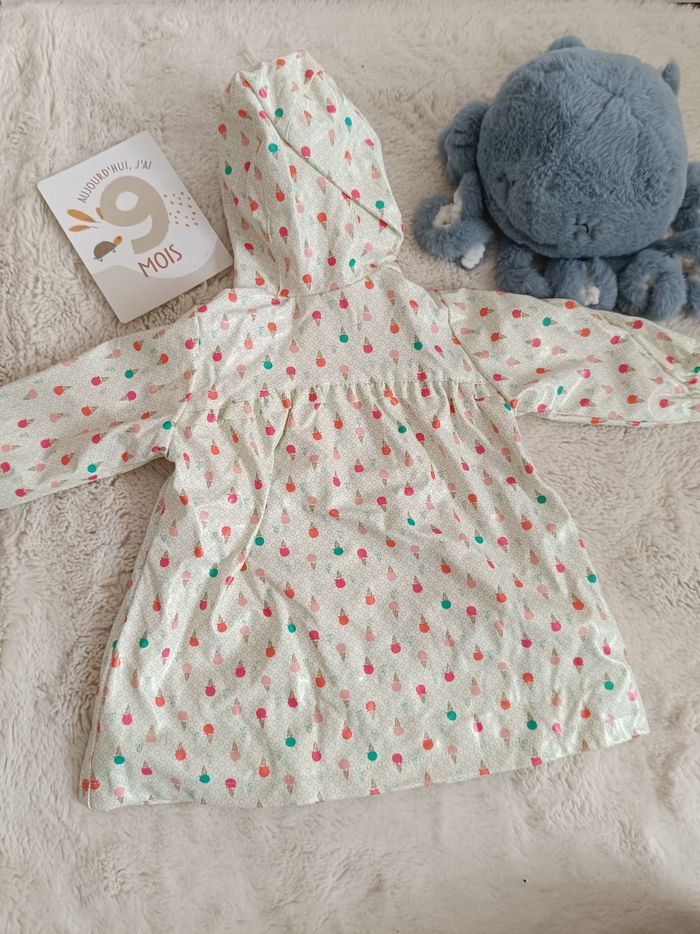 Manteau imperméable  du pareil au même 9 mois - photo numéro 3