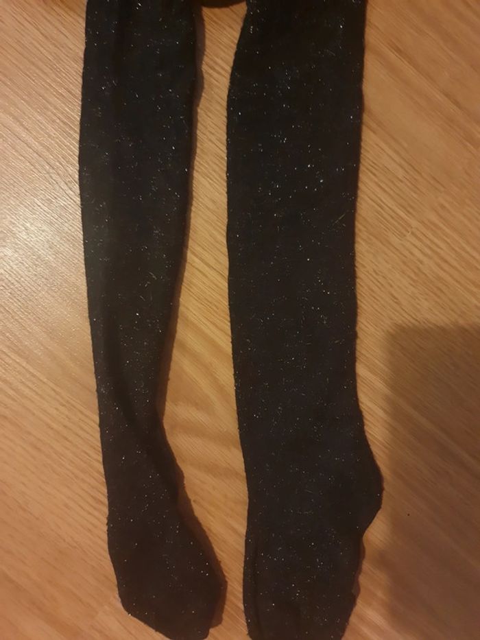 ensemble tenue de fête noir et doré 5 ans - photo numéro 2