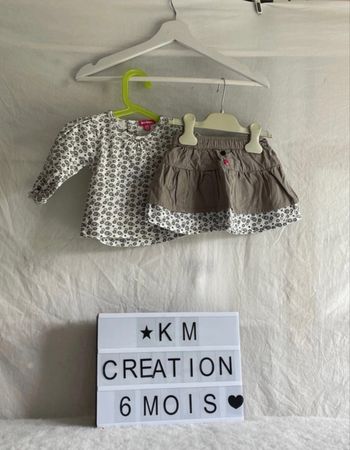 Ensemble 6 mois pik ouic 