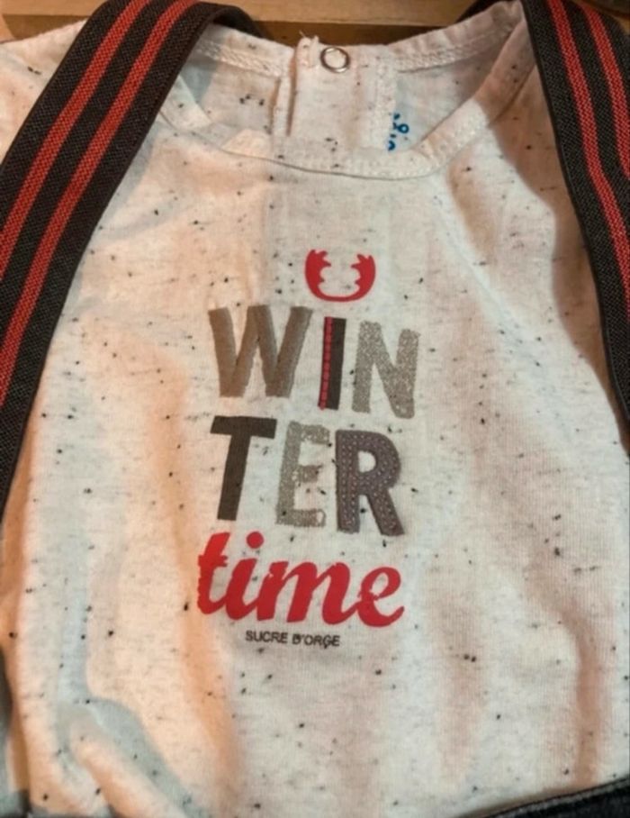 Salopette Sucre d’orge / 18 mois - photo numéro 3