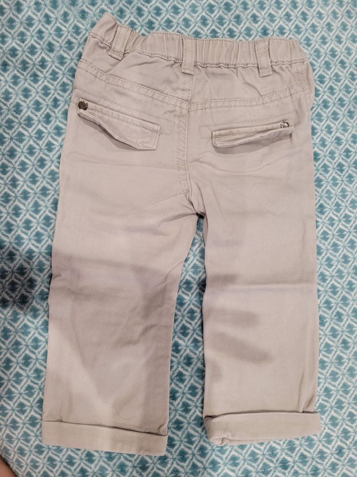 Ensemble T-shirt manches longues + jean 18mois - photo numéro 4