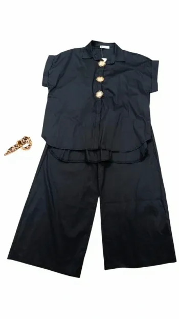 Magnifique ensemble oversize noir