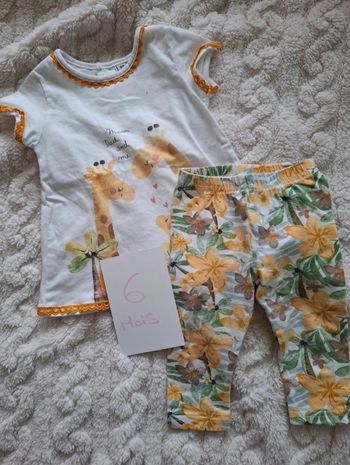 Ensemble Girafe - 6 mois