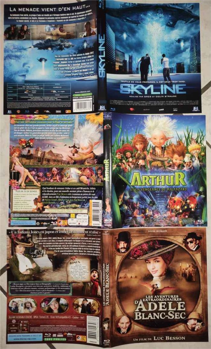 Jaquettes / fourreaux cartonnés pour boitiers Blu-ray - photo numéro 2