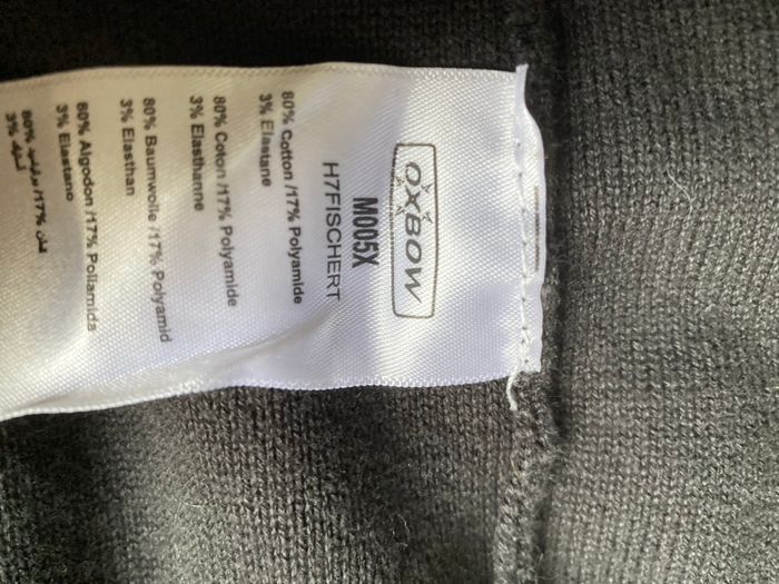Pull homme coton noir XXL Oxbow - photo numéro 3