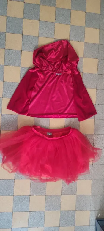 Déguisement petit chaperon rouge, oxybul 8 ans