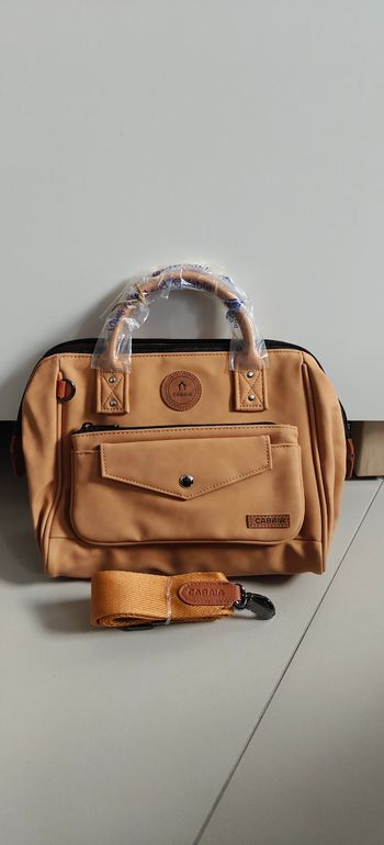 Crossbody M Cabaïa camel Moscou