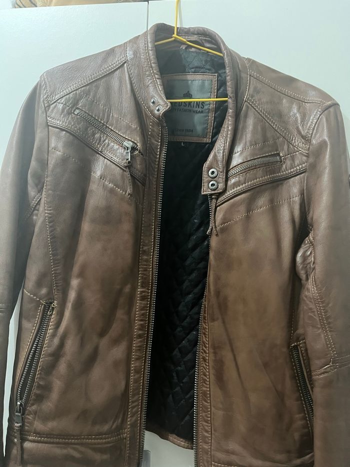 Veste  cuir homme REDSKINS - photo numéro 3