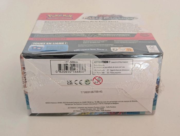 Display Pokémon Faille Paradoxe EV04 Fr 36 Boosters - photo numéro 5