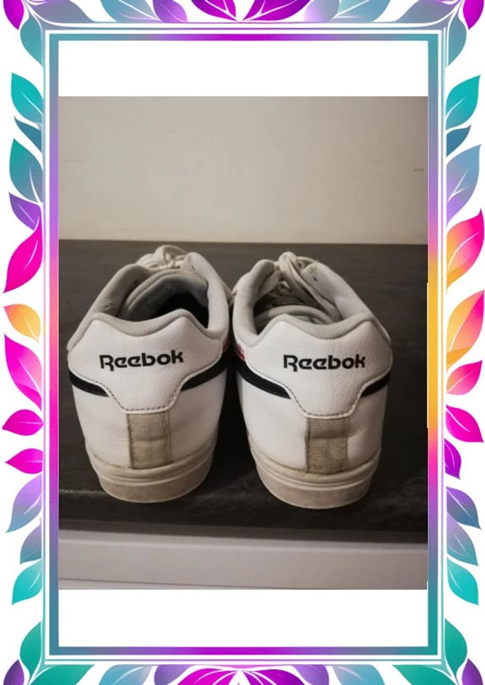 Basket Homme blanche Reebok 44 - photo numéro 4