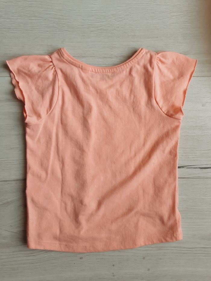 Vêtement fille tee-shirt manches courtes tigre Okaïdi 3 ans - photo numéro 4