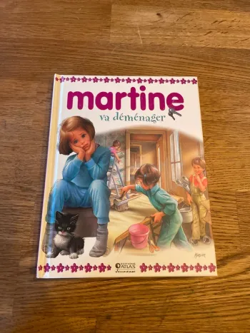 Livre Martine va déménager