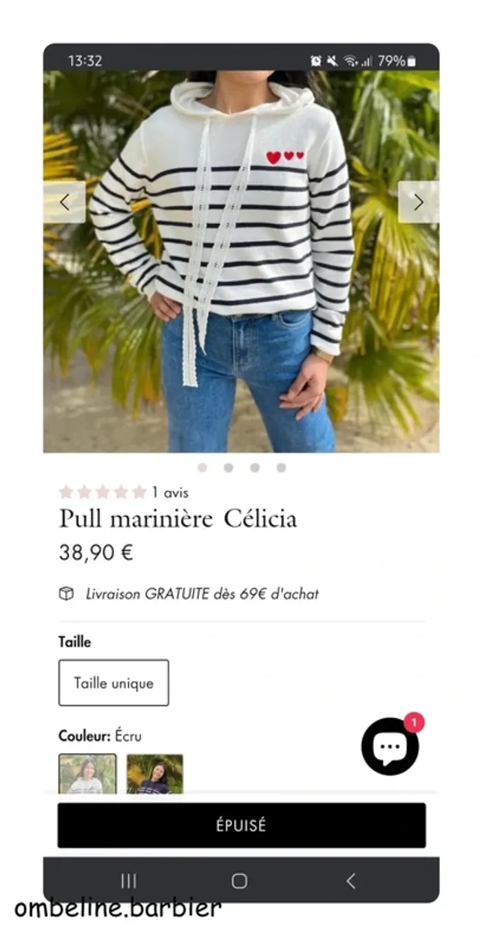 Pull Taille unique 36 au 40 - photo numéro 5