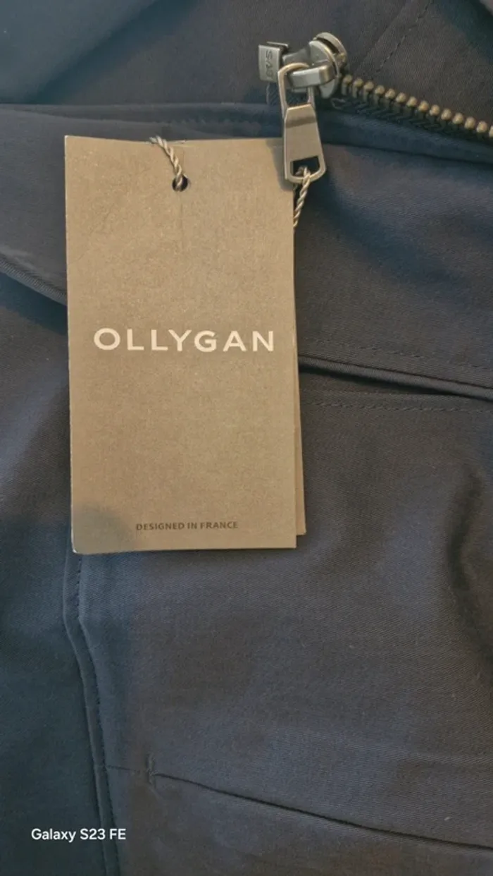 Veste parka mi saison multipoches marinehomme neuve jamais portée Ollygan - photo numéro 5