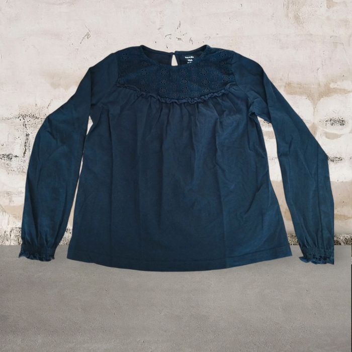 Tee shirt fille manches longues 10 ans (138-143cm) Kiabi