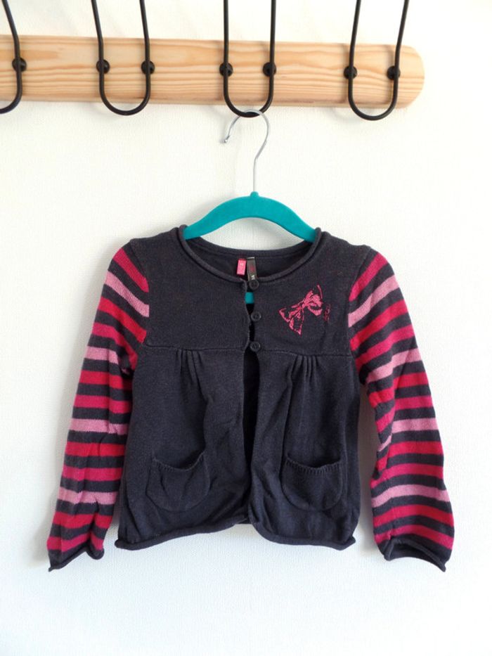 Gilet à rayures Orchestra 18 mois