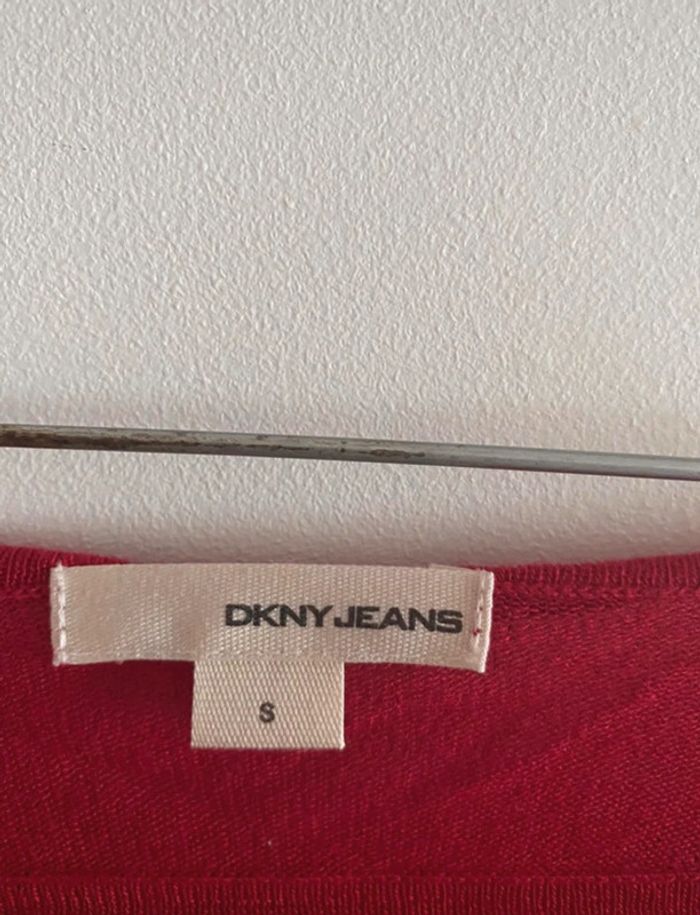 Pull fin cache cœur dkny jeans S - photo numéro 2