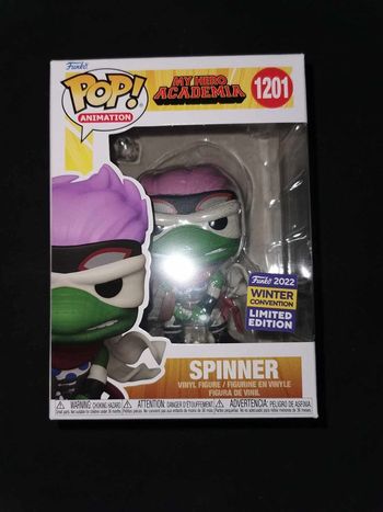 Figurine Funko Pop / Spinner N°1201 / My Hero Academia / 2022 Winter Convention Limited Edition
