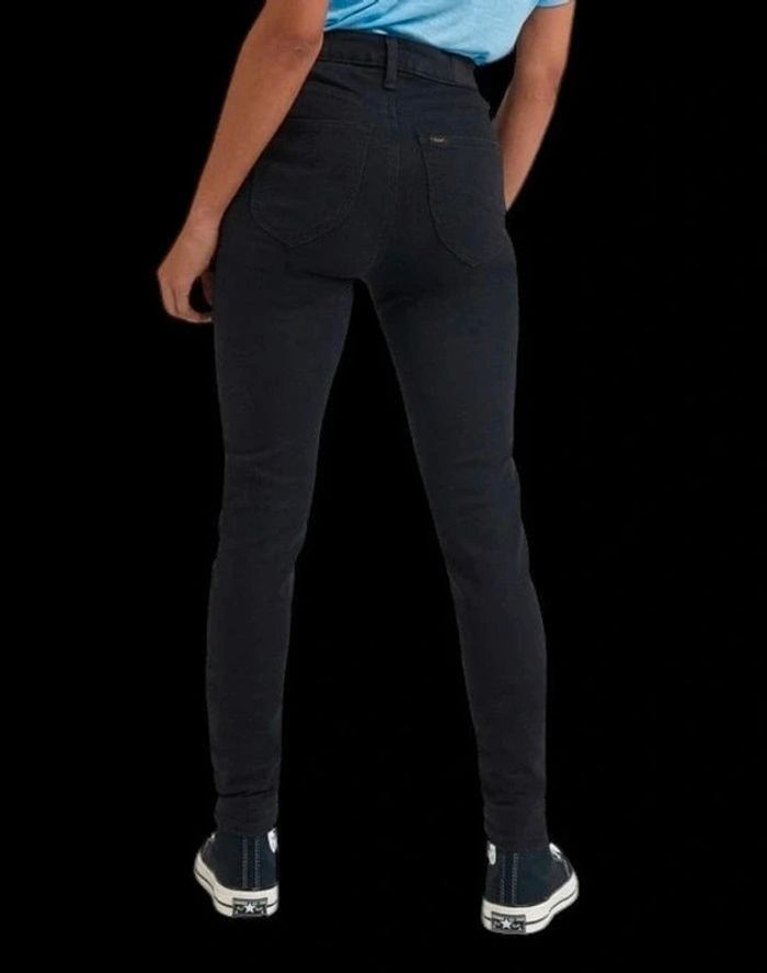 Jean Lee - Slim fit - Scarlett High Black Rinse - photo numéro 3