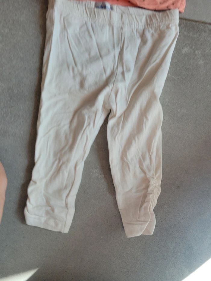 Lot ensemble bébé fille 6 9 mois manche longue pantalon haut - photo numéro 5