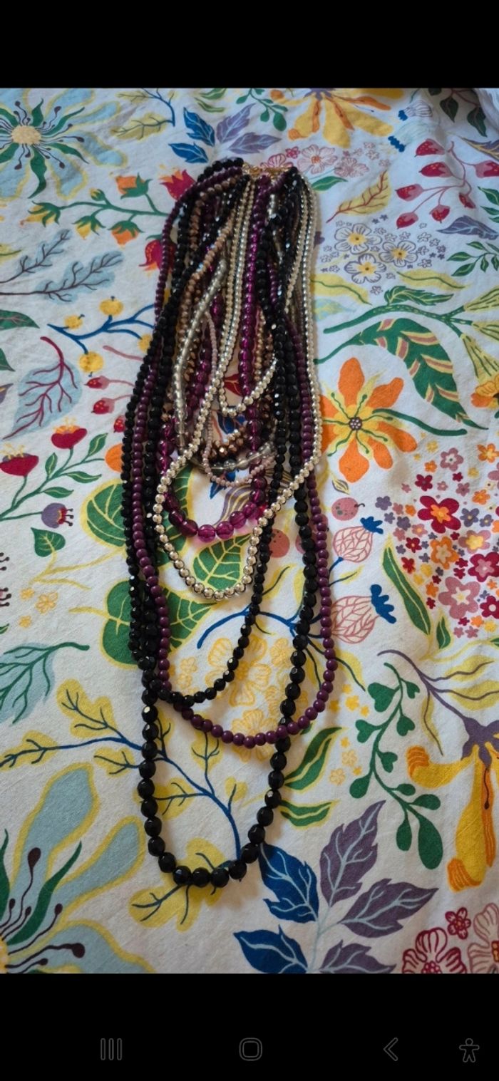 Collier multi rangs