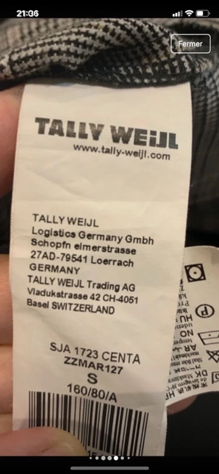 Blazer vintage carreaux - photo numéro 6