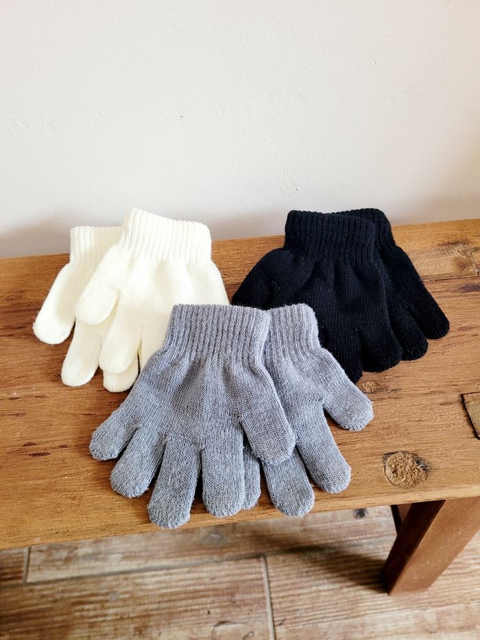 Lot de 3 paires de gants