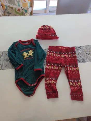 Ensemble noel mixte 24 mois