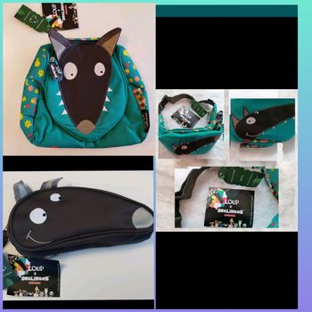 Lot scolaire loup déglingos