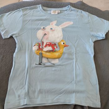 Tee-shirt 8 ans Lapin Crétin