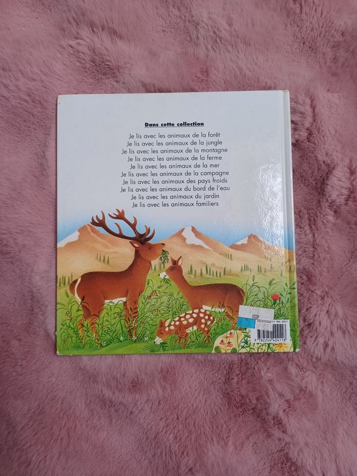 Livre d'apprentissage je lis avec les animaux de la montagne - photo numéro 5