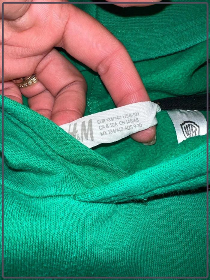 Taille 134/140 cm Sweat capuche manches longues Tom and jerry - photo numéro 2