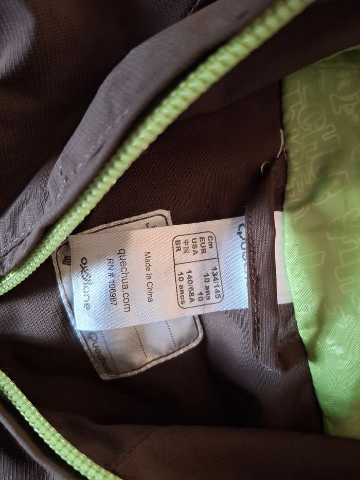 Veste quechua 10 ans - photo numéro 3
